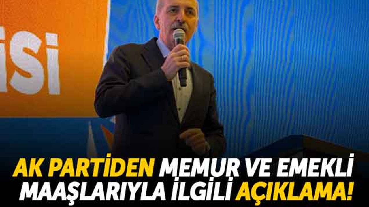 Ak Partiden Memur Ve Emekli Maaşlarıyla İlgili Açıklama Samsun Haber