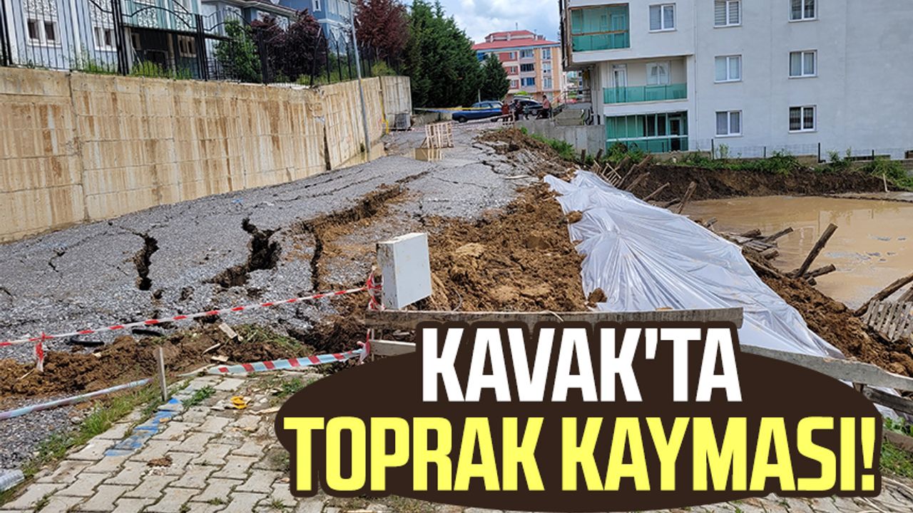 Kavak Ta Toprak Kaymas Samsun Haber Samsun Son Dakika Haberleri