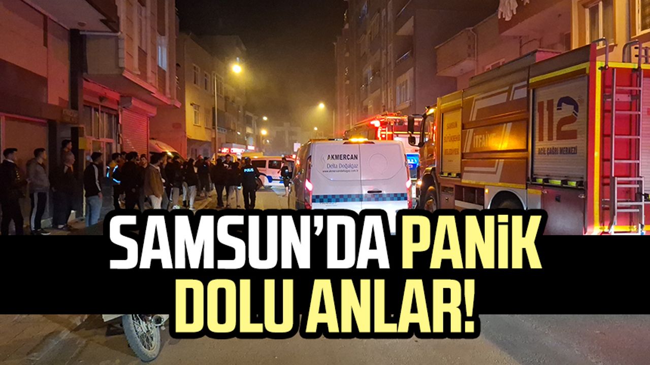 Samsun Bafra da panik dolu anlar 3 yaşındaki çocuk hastanelik oldu