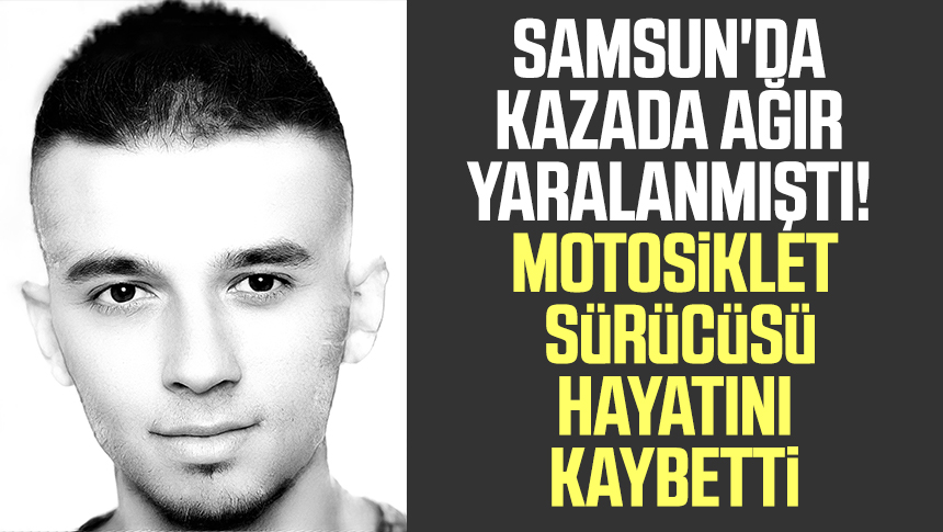 Samsun Da Kazada A R Yaralanm T Motosiklet S R C S Hayat N