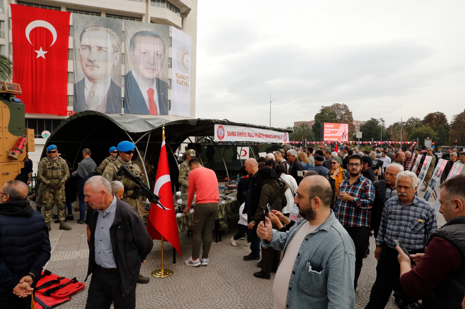 Samsun Da Y L Co Kusu Cumhuriyet Meydan Nda Gurur Tablosu