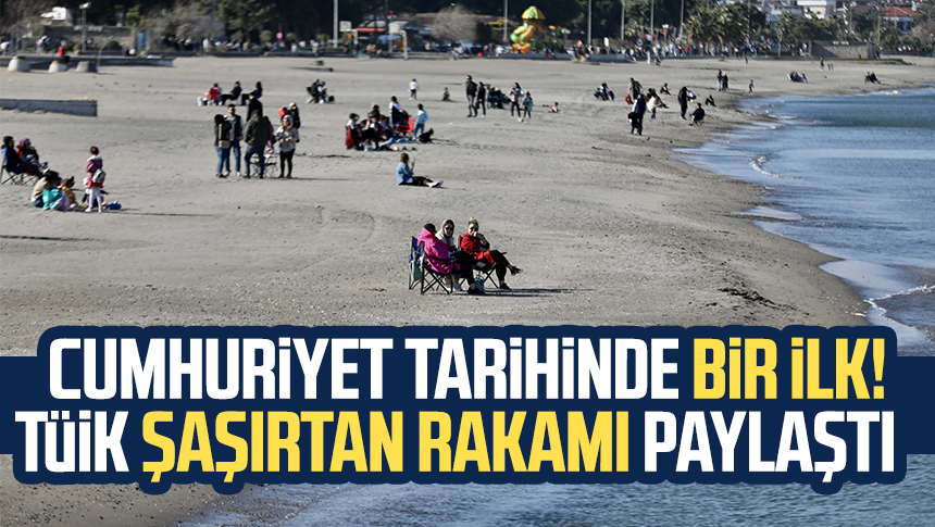 Cumhuriyet tarihinde bir ilk TÜİK şaşırtan veriyi paylaştı Samsun