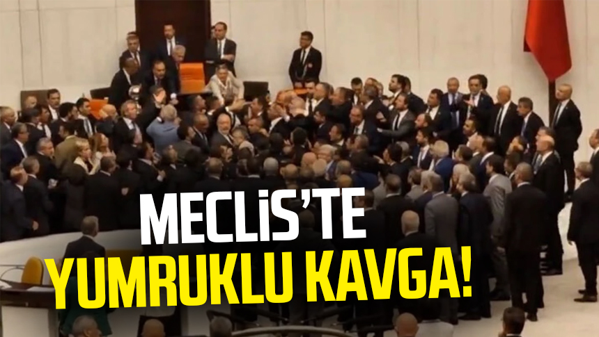 Meclis Teki Can Atalay Oturumunda Yumruklu Kavga Samsun Haber Samsun