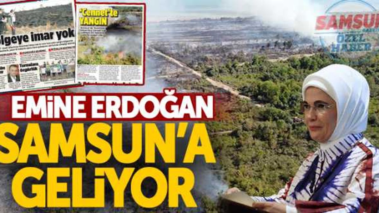 Emine Erdoğan Kuş Cenneti'ne geliyor