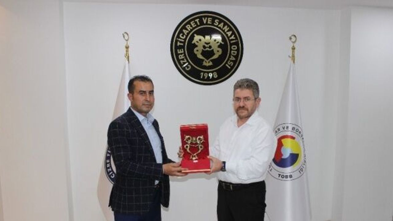 TSO Meclis Başkanı Yıldırım, Irak Türkmen Cephesi Milletvekili Bilal ile bir araya geldi