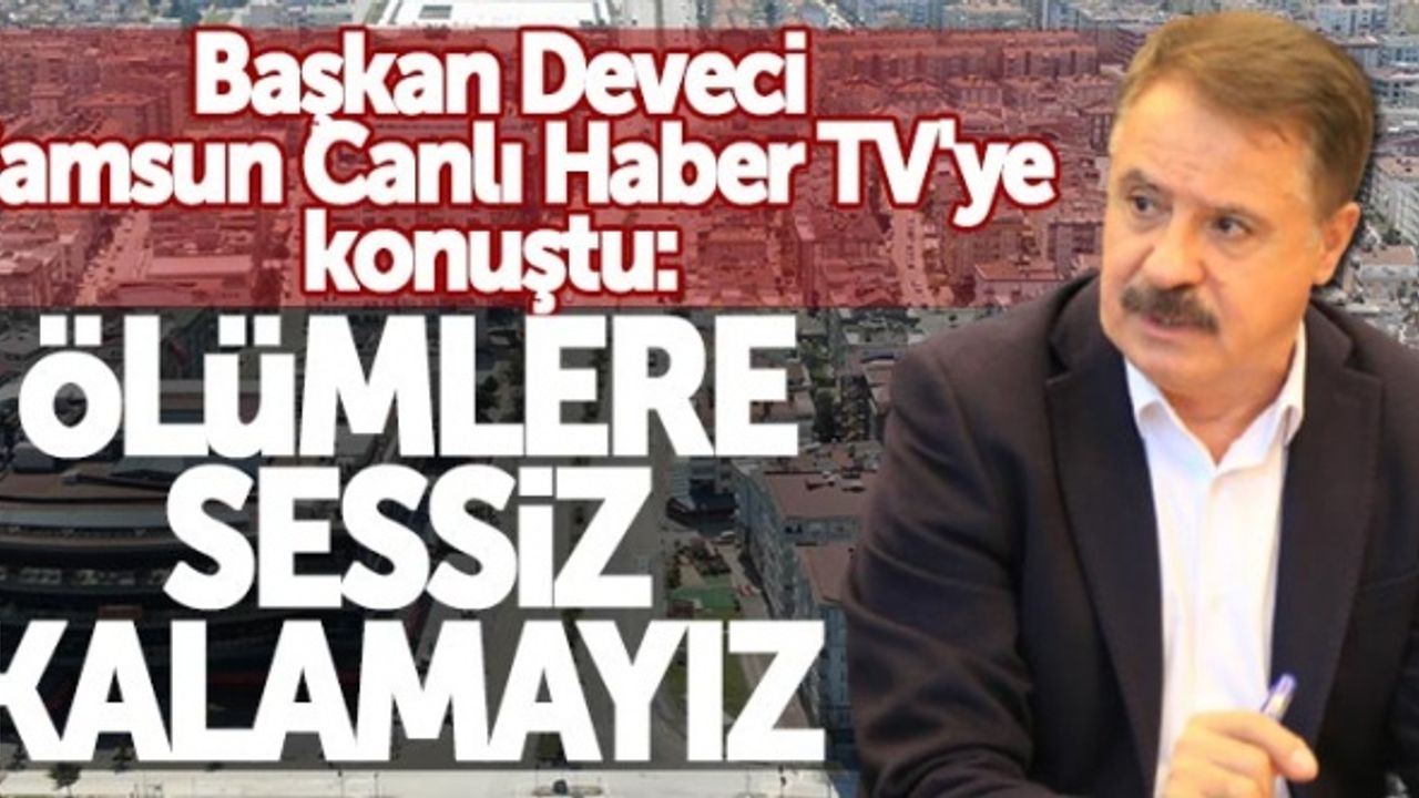 Başkan Deveci Samsun Canlı Haber TV'ye konuştu: Atakum'da güven ve huzur artacak 