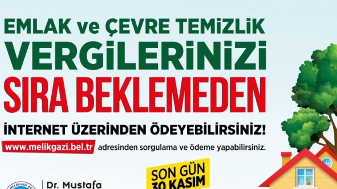Başkan Palancıoğlu, "Emlak Vergisinin 2. taksitini unutmayın"