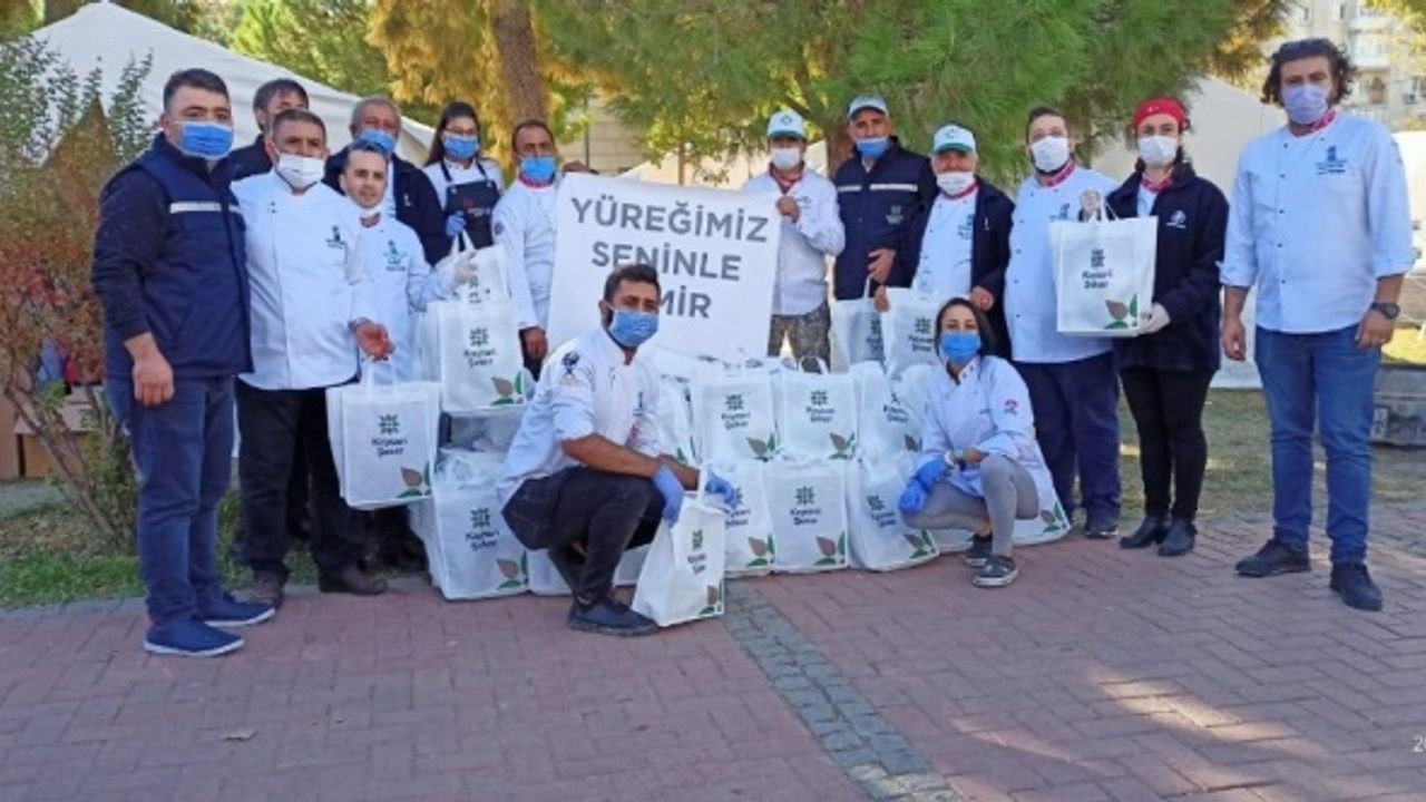Kayseri Şeker'den İzmir'e yardım eli