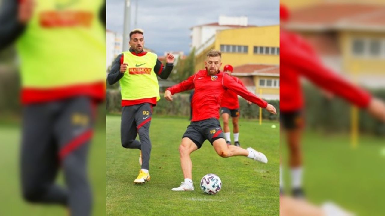 Kayserispor Hatayspor maçı hazırlıklarına başladı