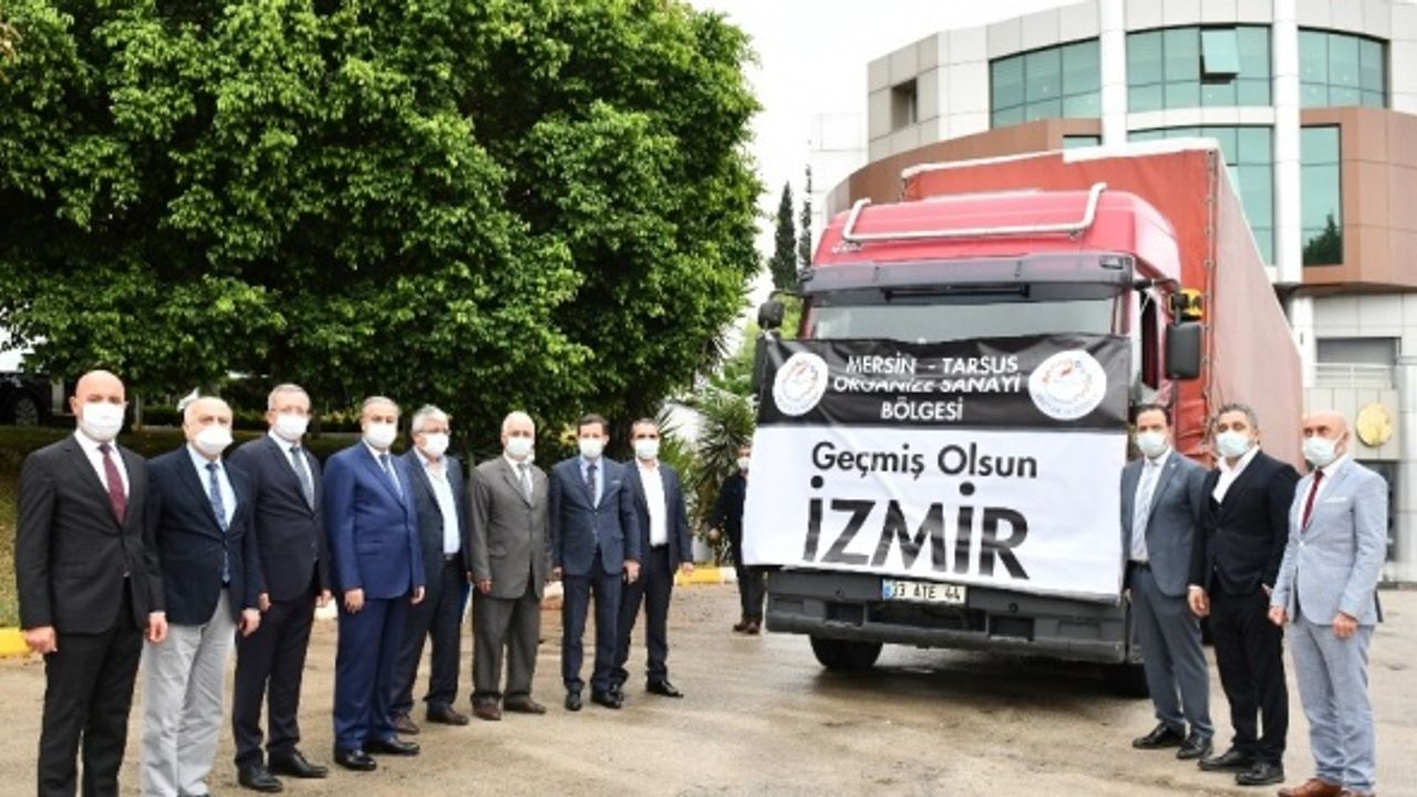 MTOSB'den İzmir'e yardım tırı