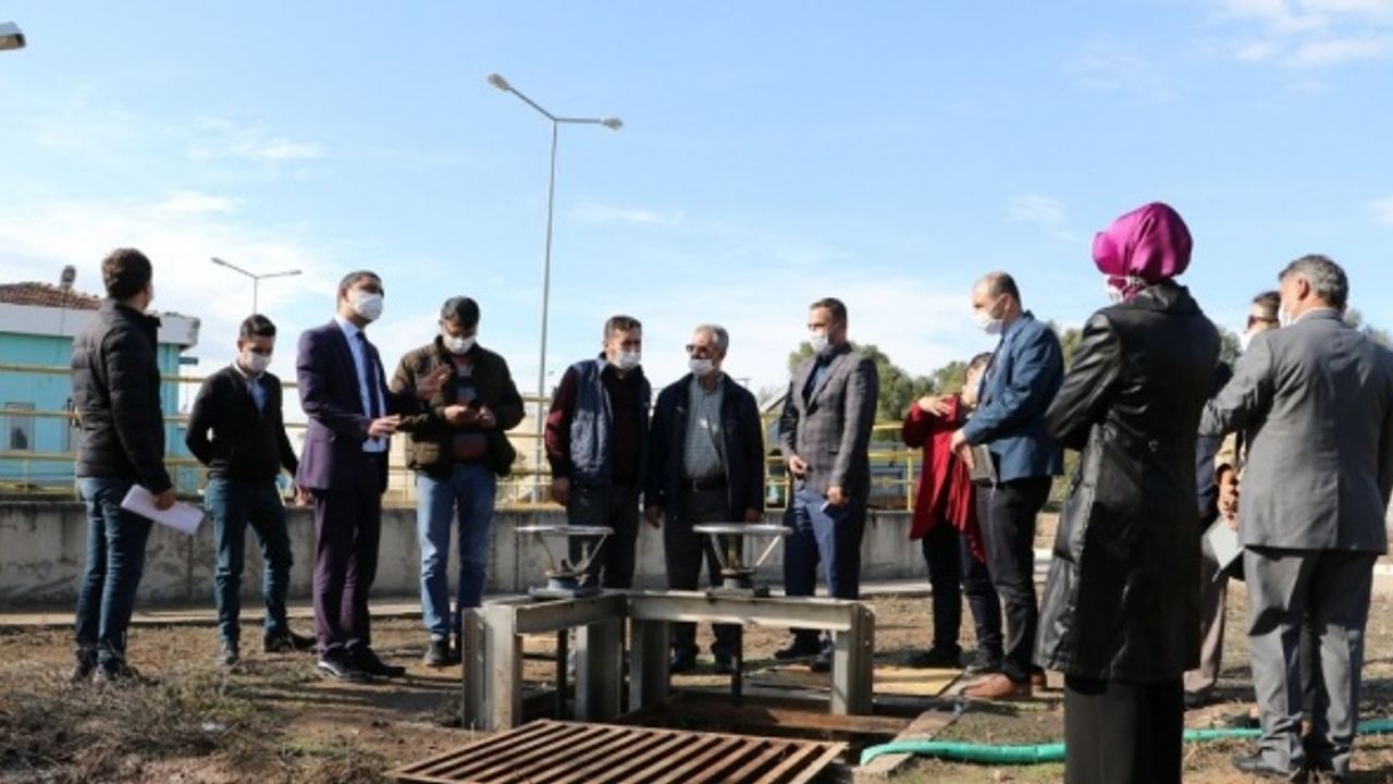 Ahmetli'nin çevre dostu tesisine muhtarlar hayran kaldı