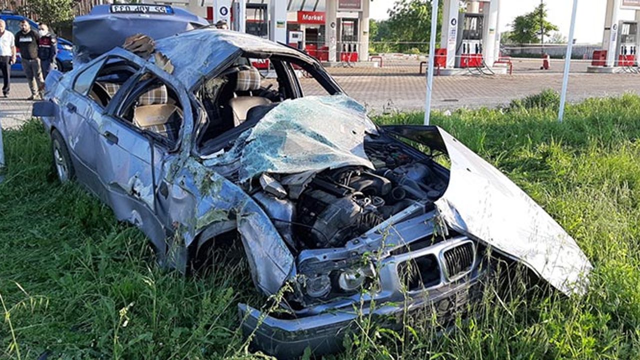 Samsun'da Trafik Kazası! Yaralılar Var