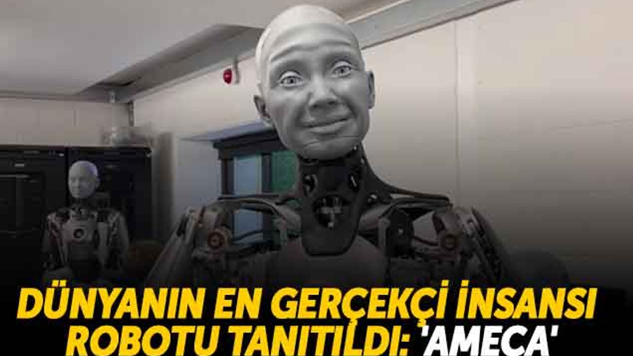 Dünyanın En Gerçekçi İnsansı Robotu Tanıtıldı: 'Ameca'