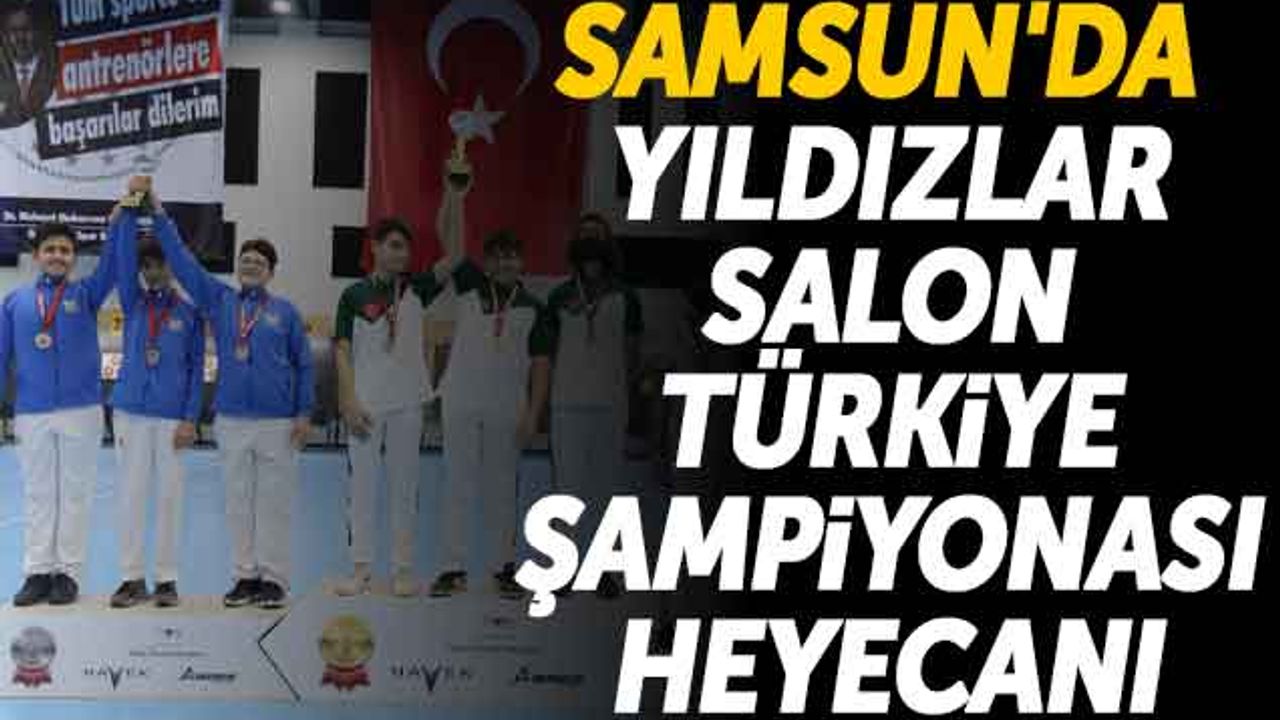Samsun'da Yıldızlar Salon Türkiye Şampiyonası Heyecanı