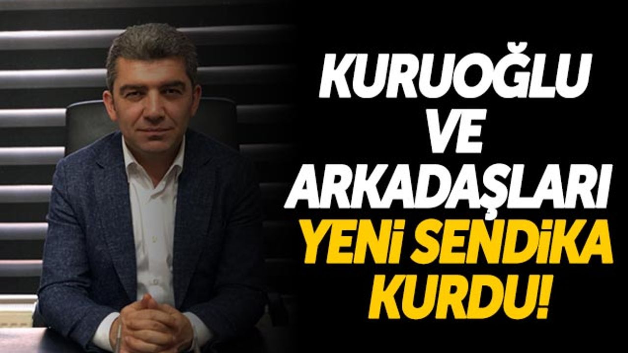 Samsun'da Levent Kuruoğlu Ve Arkadaşları Yeni Sendika Kurdu!