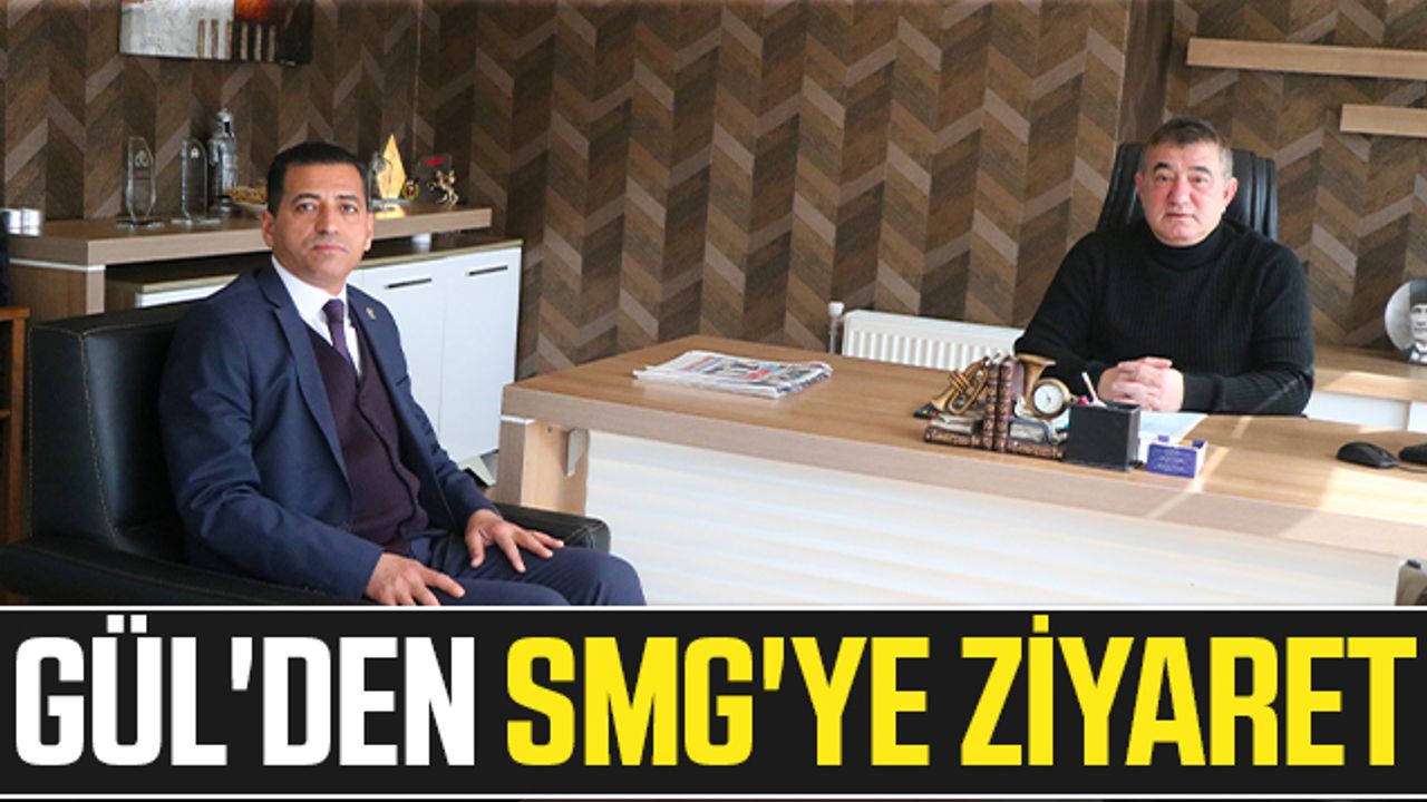 Ofis Bir-Sen Samsun Şube Başkanı Fevzi Gül'den SMG'ye Ziyaret