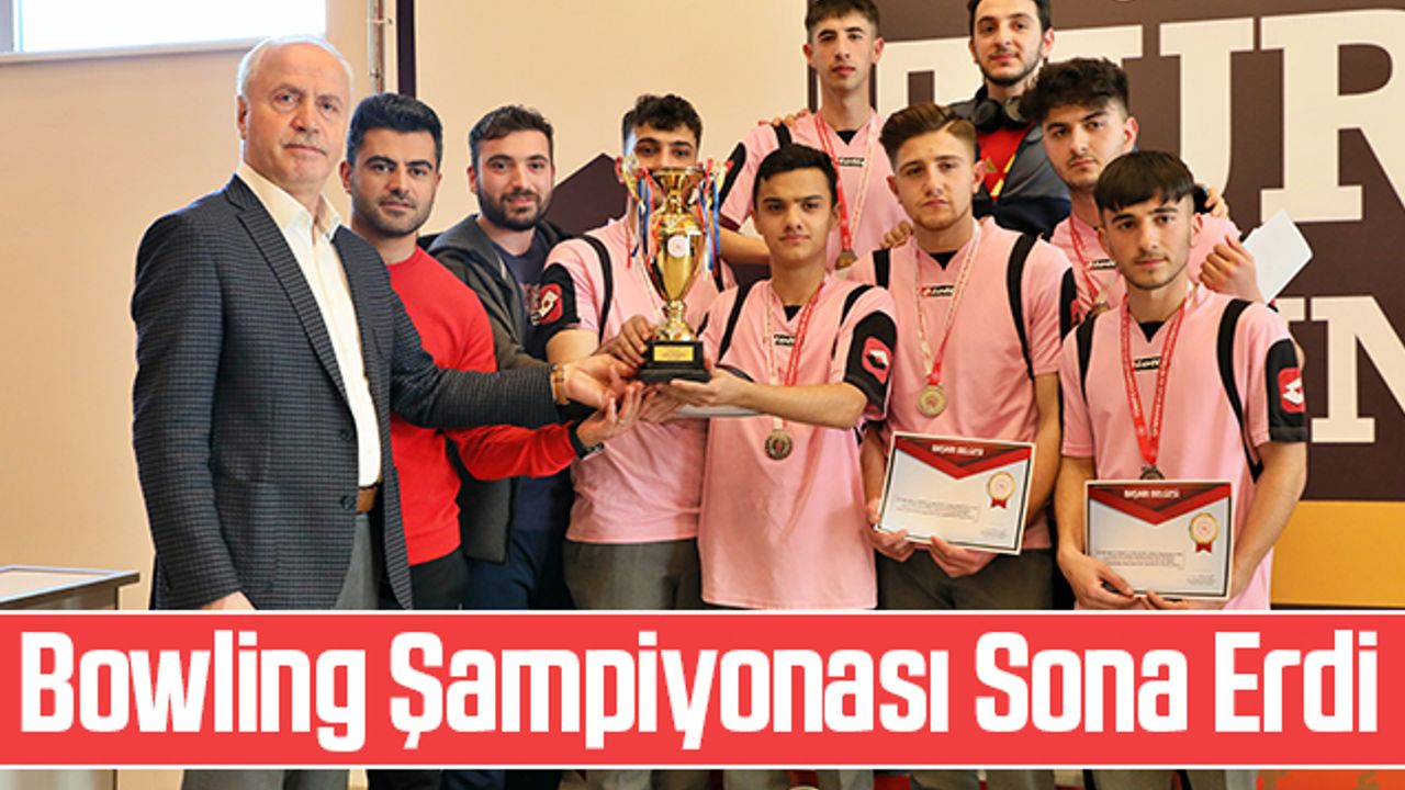 Samsun'da Bowling Şampiyonası Sona Erdi