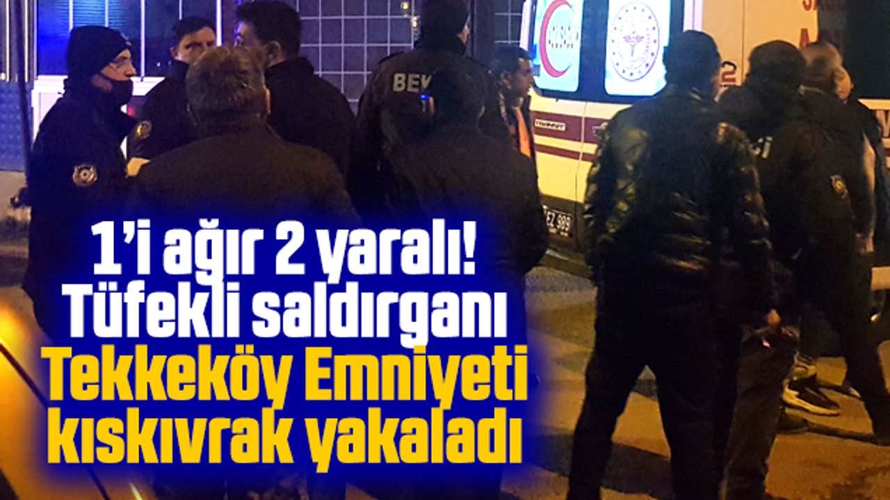 Samsun'da Silahlı Saldırganı Tekkeköy Emniyet Müdürlüğü Polisleri Yakaladı