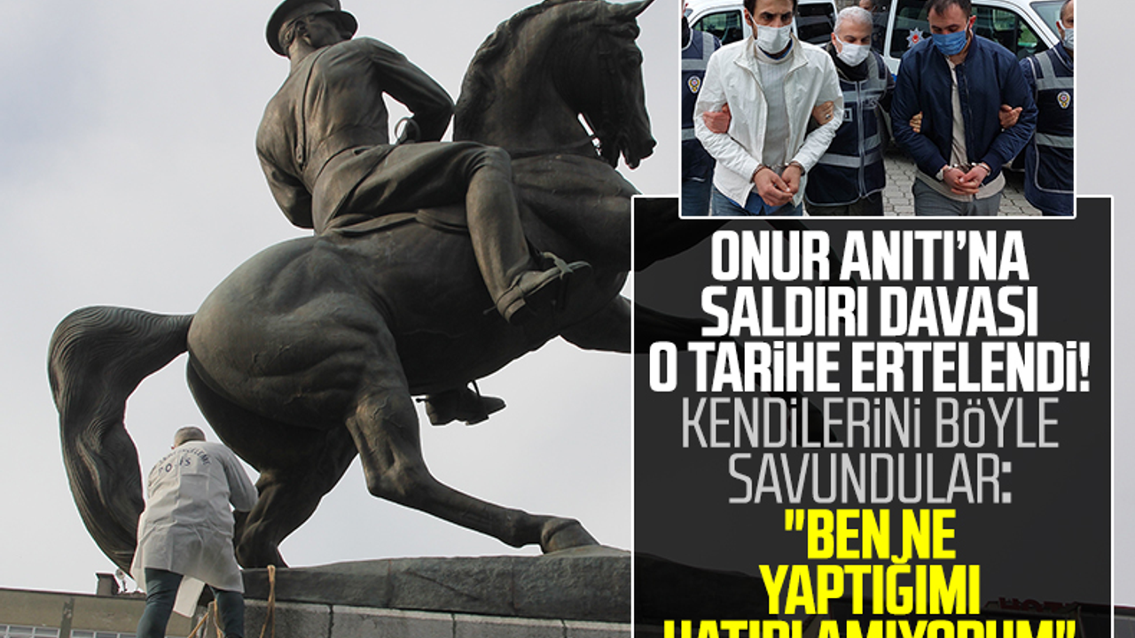 Samsun Atatürk Heykeli'ne Saldırı Davası O Tarihe Ertelendi! Kendilerini Böyle Savundular: 'Ben Ne Yaptığımı Hatırlamıyorum'