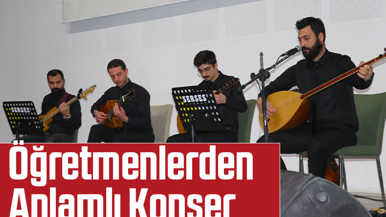 Samsun'da Öğretmenlerden Anlamlı Konser