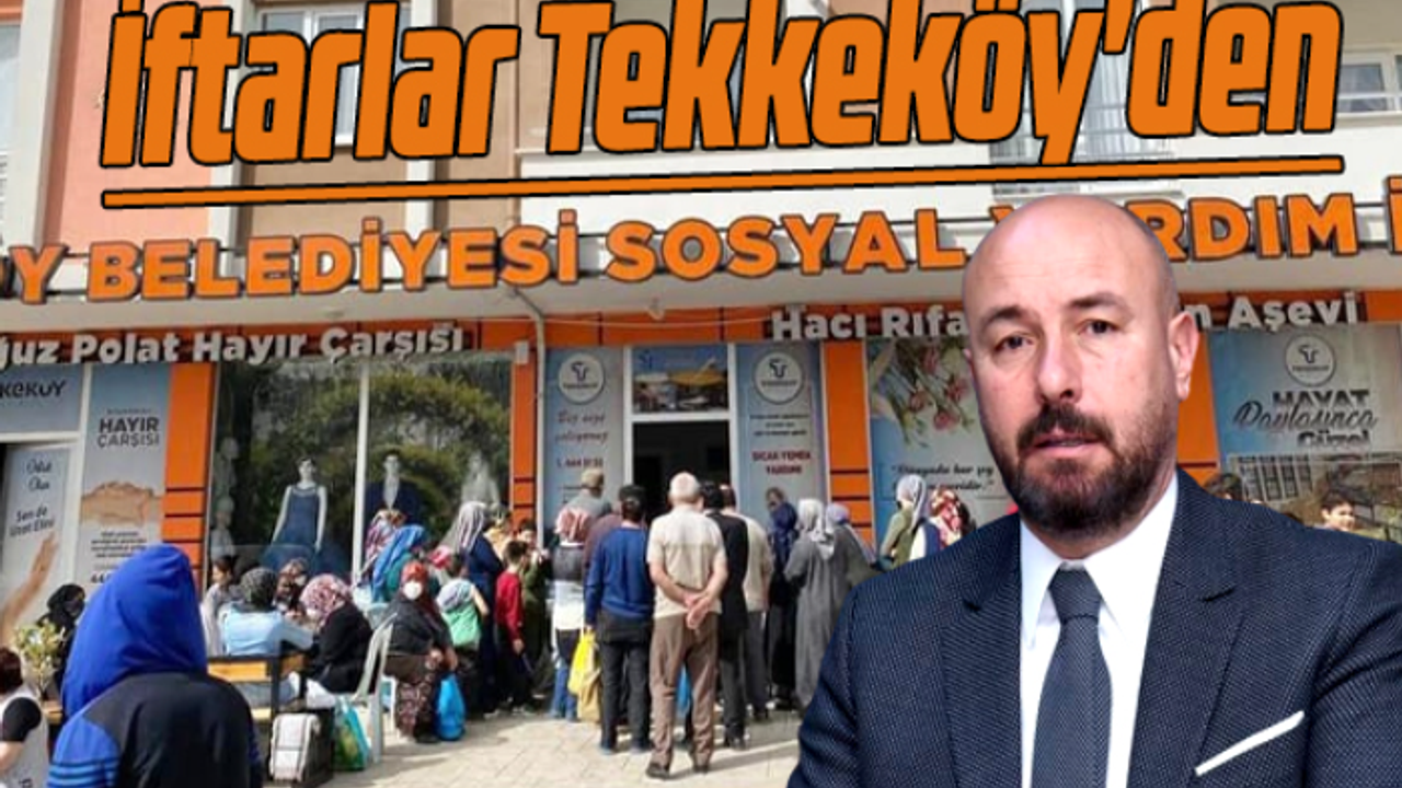 Tekkeköy Belediyesi'nden İftarınız Bizden uygulaması