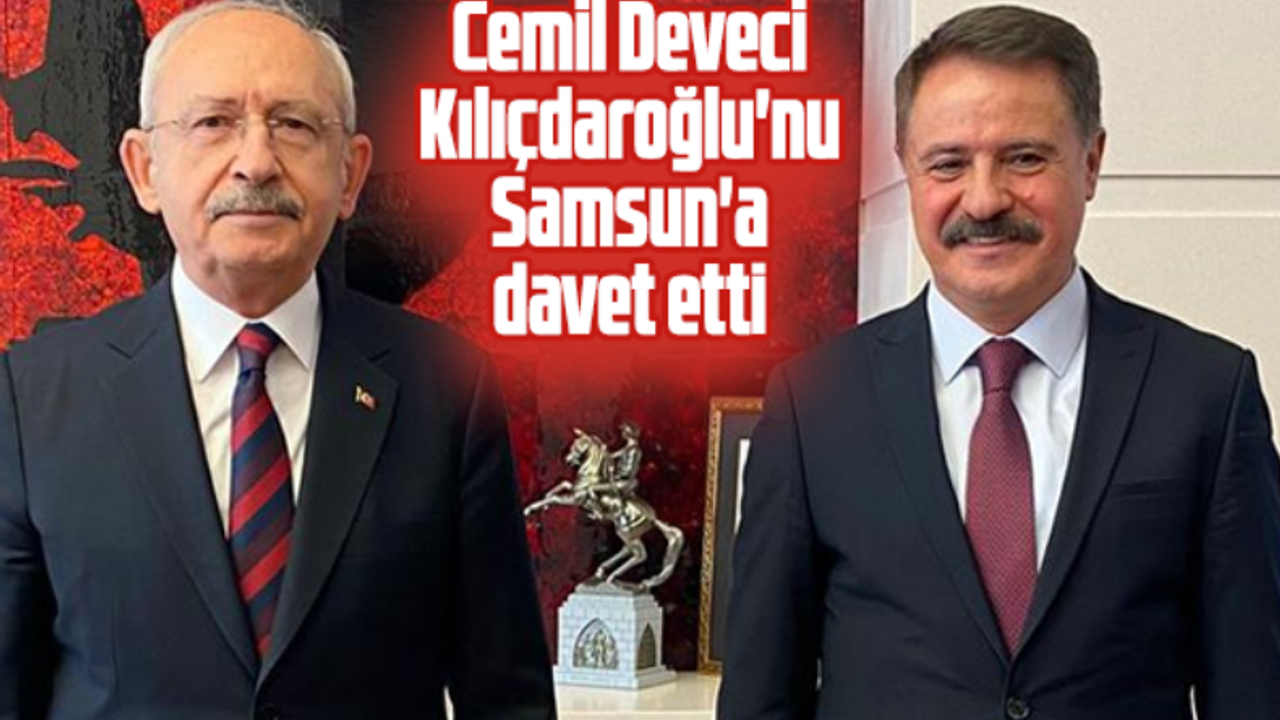 Cemil Deveci Kılıçdaroğlu'nu Samsun'a davet etti