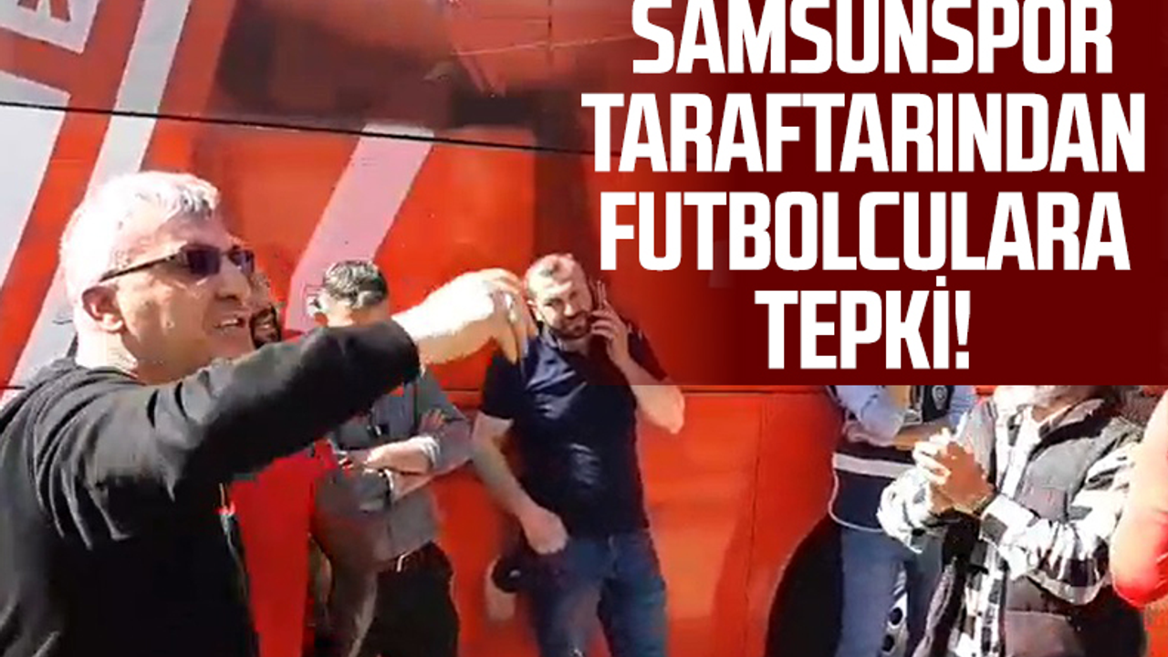 Yılport Samsunspor Taraftarından Futbolculara Tepki!