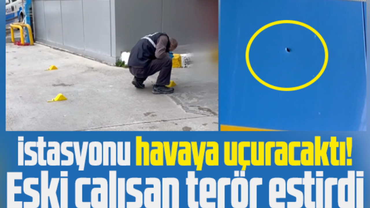 Samsun'da eski çalışan terör estirdi! İstasyonu havaya uçuracaktı! 