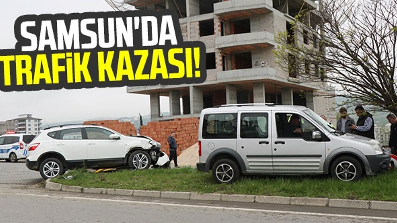 Samsun'da Trafik Kazası!