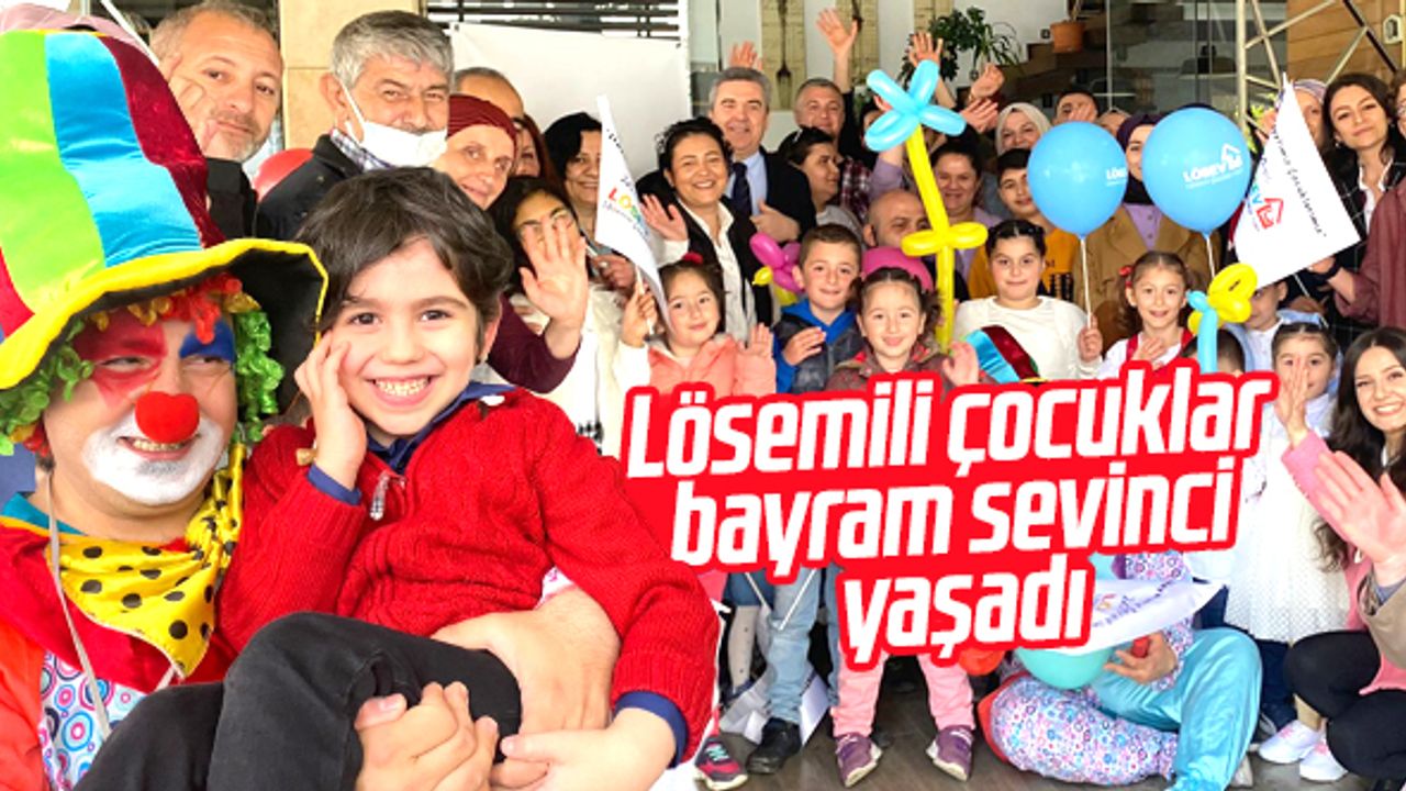 LÖSEV Samsun'da Ramazan Bayramını çocuklarla kutladı