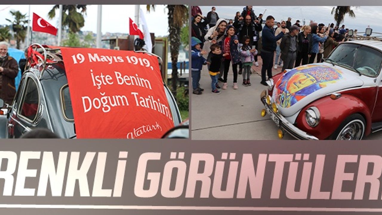 Samsun'da Geleneksel 19 Mayıs Vosvos Araçları Şenliği