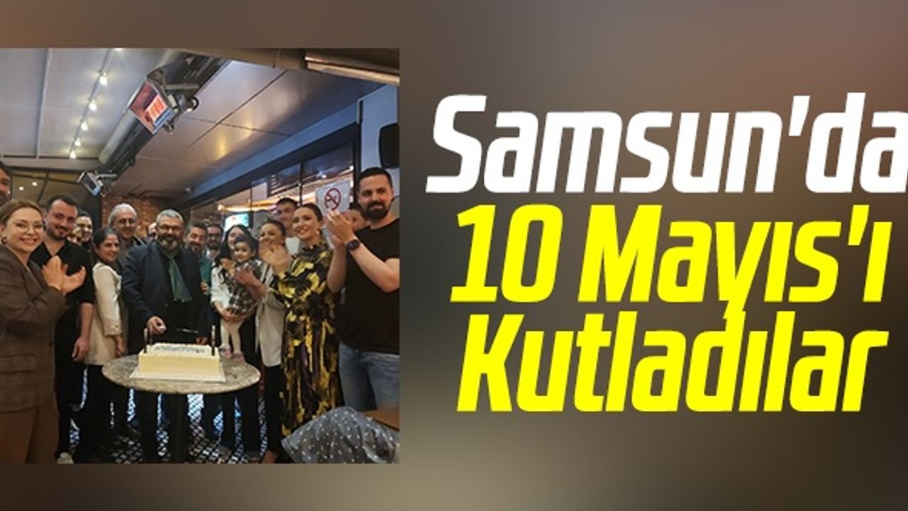 Samsun'da Psikologlar 10 Mayıs'ı Pasta Keserek Kutladı 