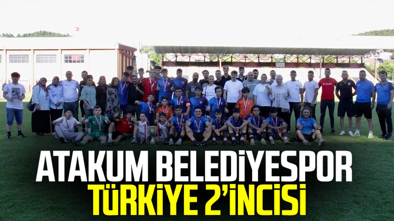 Atakum Belediyespor Türkiye 2'incisi