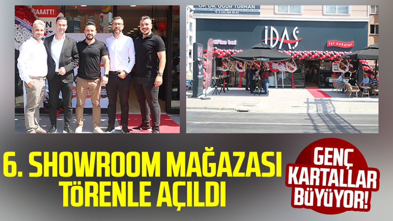 Samsun haber | Genç Kartallar büyüyor! 6. showroom mağazası törenle açıldı