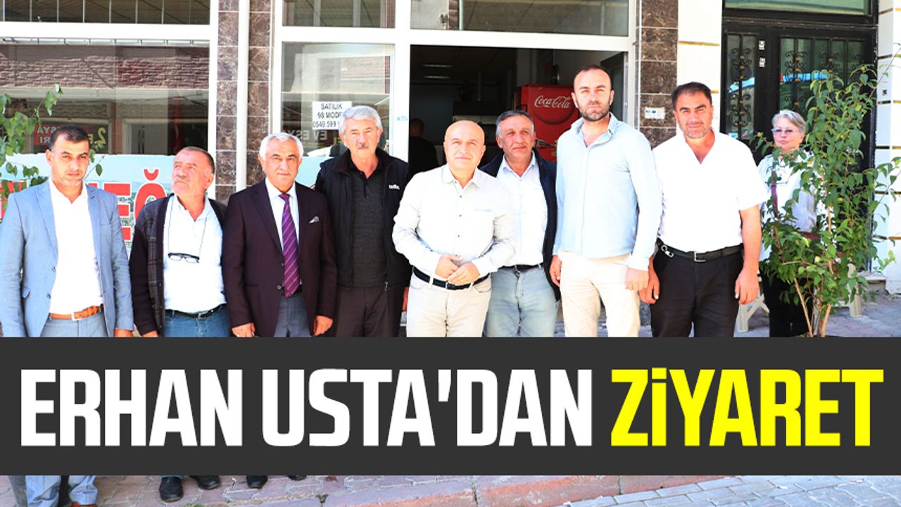 İYİ Parti Grup Başkanvekili Erhan Usta'dan ziyaret