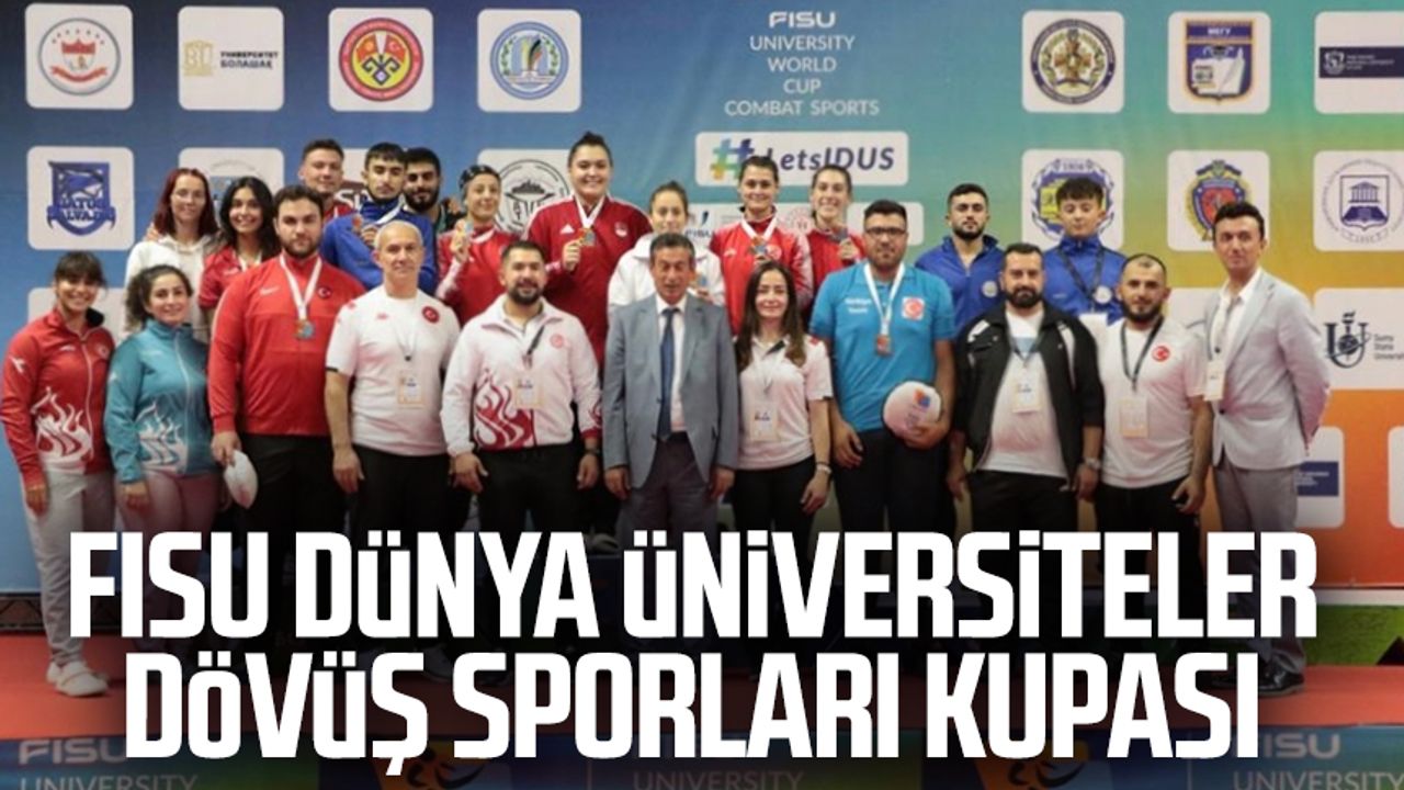 Samsun'da FISU Dünya Üniversiteler Dövüş Sporları Kupası