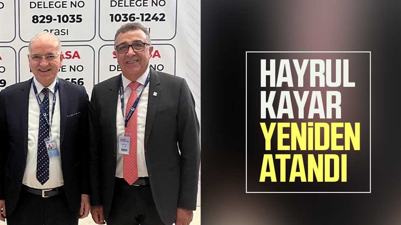 Hayrul Kayar, TÜRMOB Genel Merkez TESMER Yönetim Kurulu Üyeliğine yeniden atandı