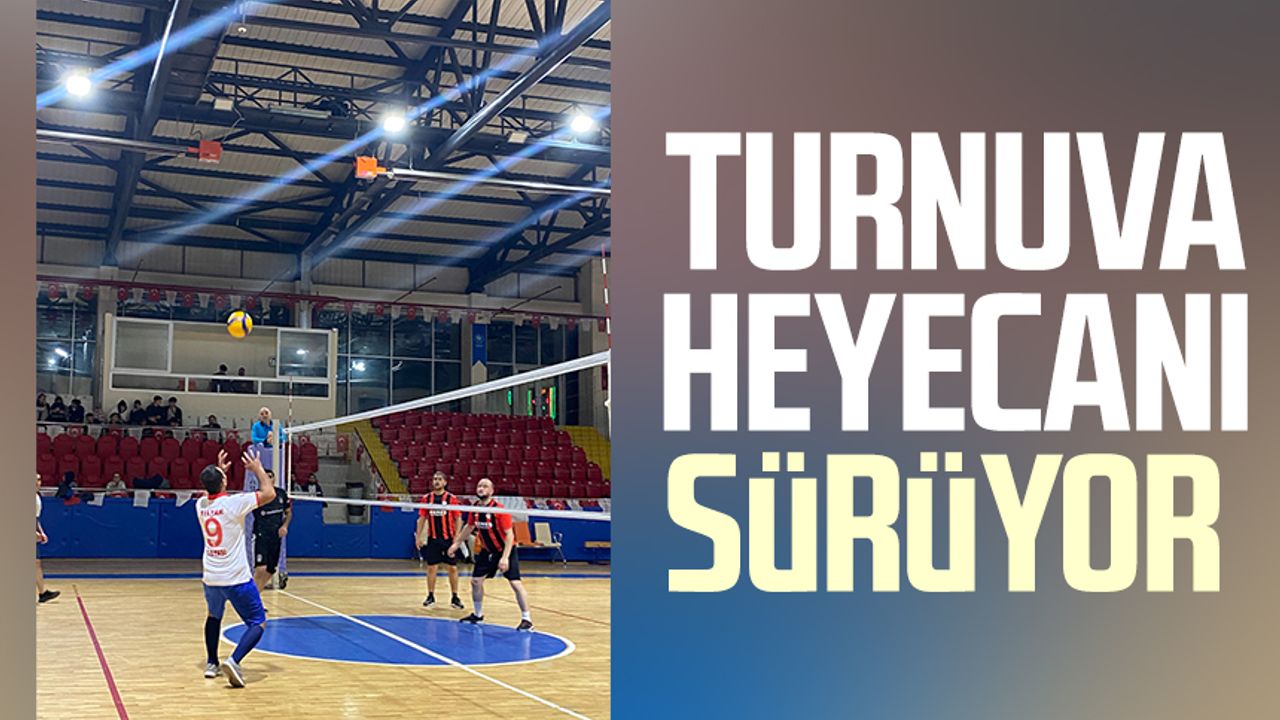 Samsun'da turnuva heyecanı sürüyor 