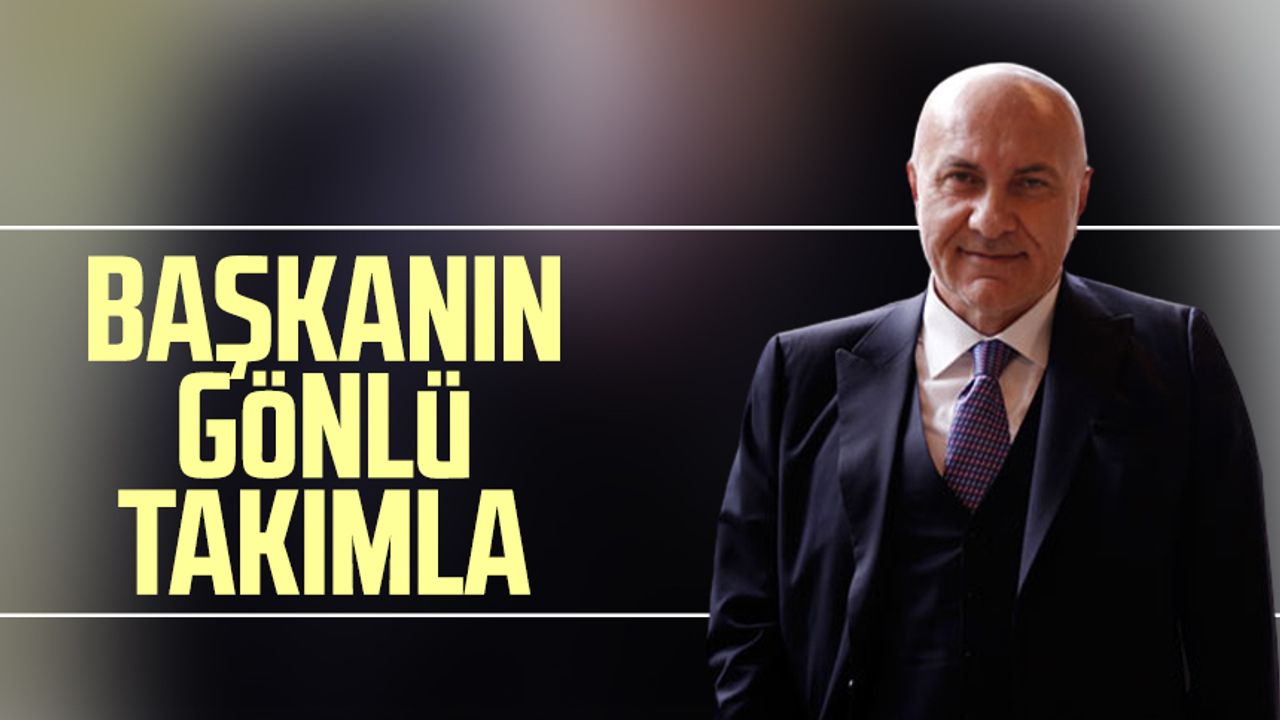 Samsunspor Başkanı Yüksel Yıldırım'ın gönlü takımla