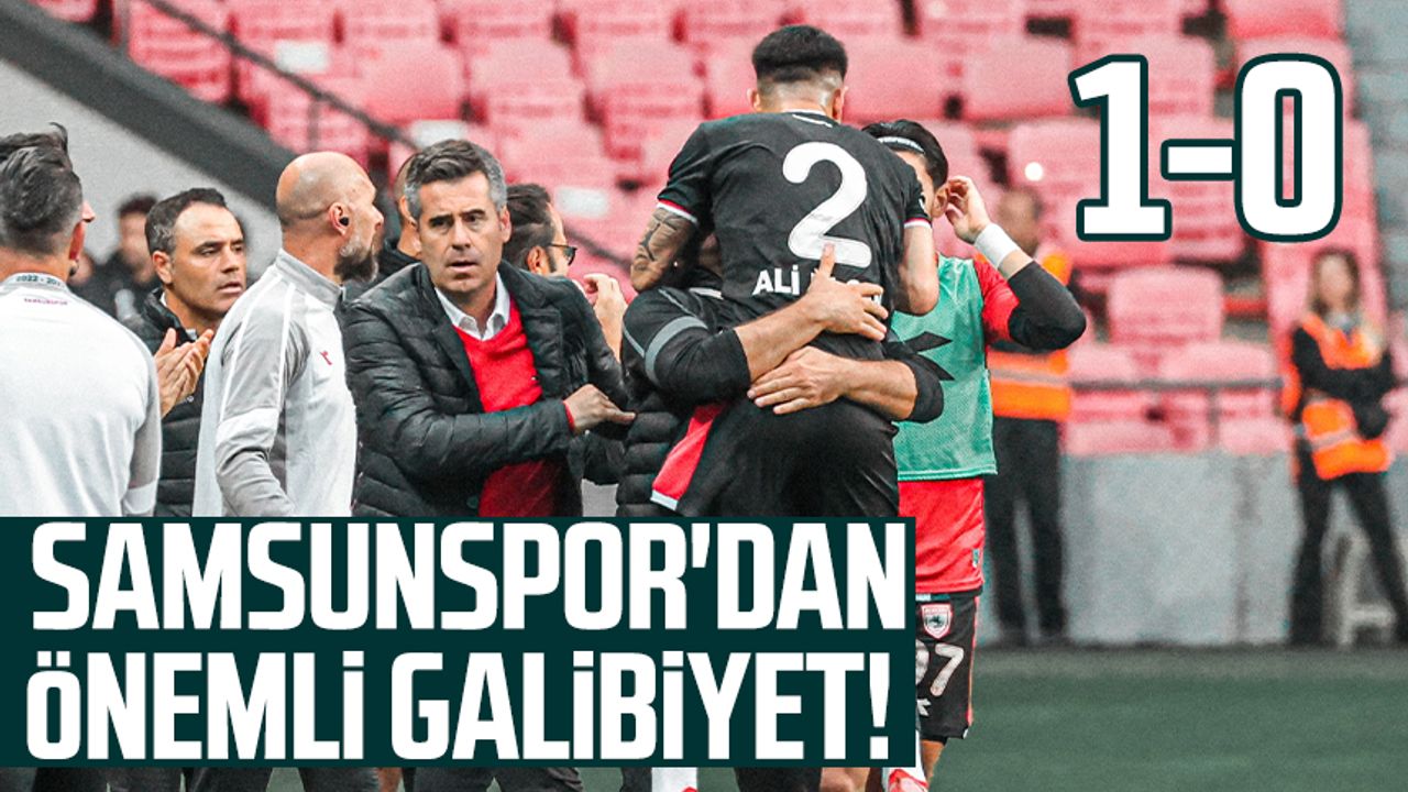 Samsunspor'dan önemli galibiyet! Samsunspor-Göztepe maç sonucu
