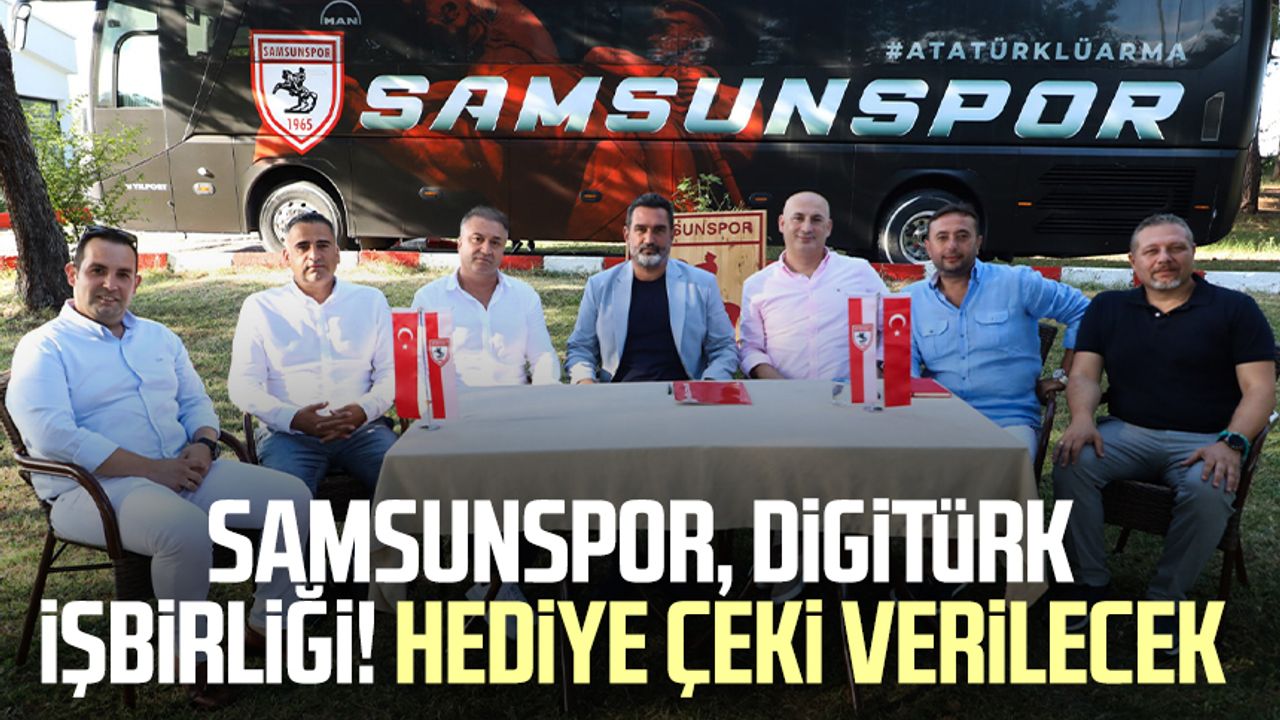 Samsunspor, Digitürk işbirliği! Hediye çeki verilecek