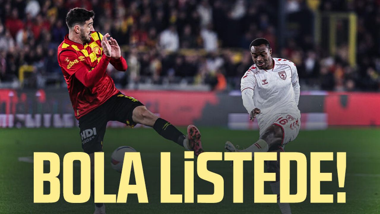 Samsunspor'dan Bola listede!