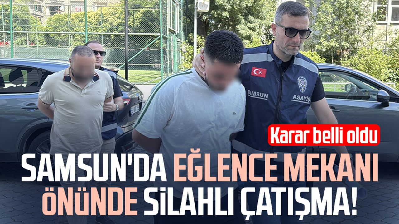 Samsun'da Kanlı Çatışma: 4 Zanlı Tutuklandı! Olay Yerinde Yaşananlar Kamerada