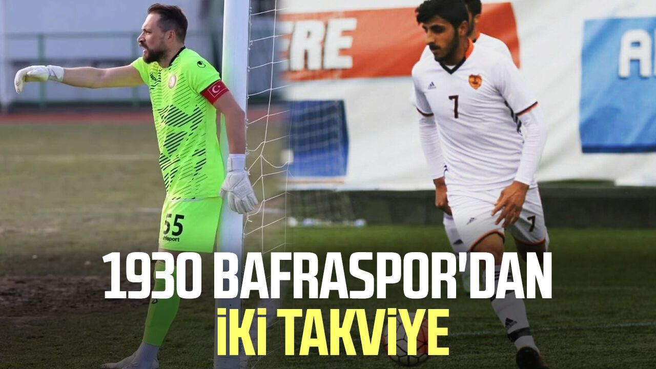 1930 Bafraspor'dan çifte transfer