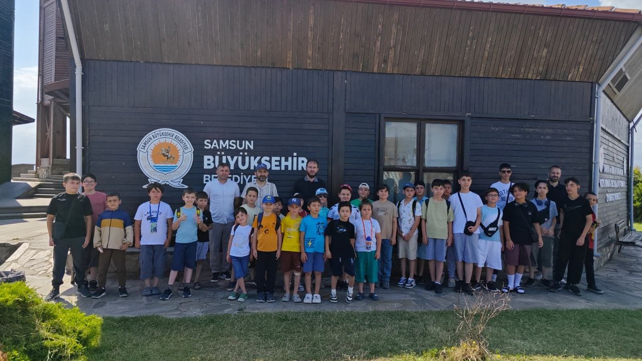 Samsunlu öğrenciler doğa harikası Kızılırmak Deltası'nı keşfetti