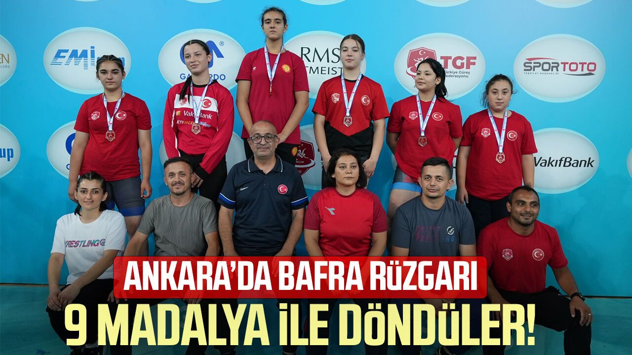 Türkiye Şampiyonası'nda Bafra rüzgarı esti