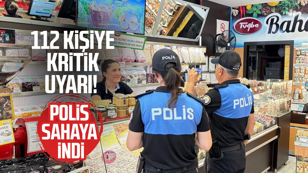 Atakum'da güvenlik seferberliği! Polis vatandaşları uyardı