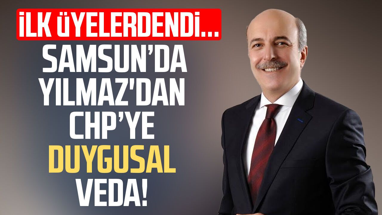 CHP'nin ilk üyelerindendi... Vedat Yılmaz'dan duygusal veda!