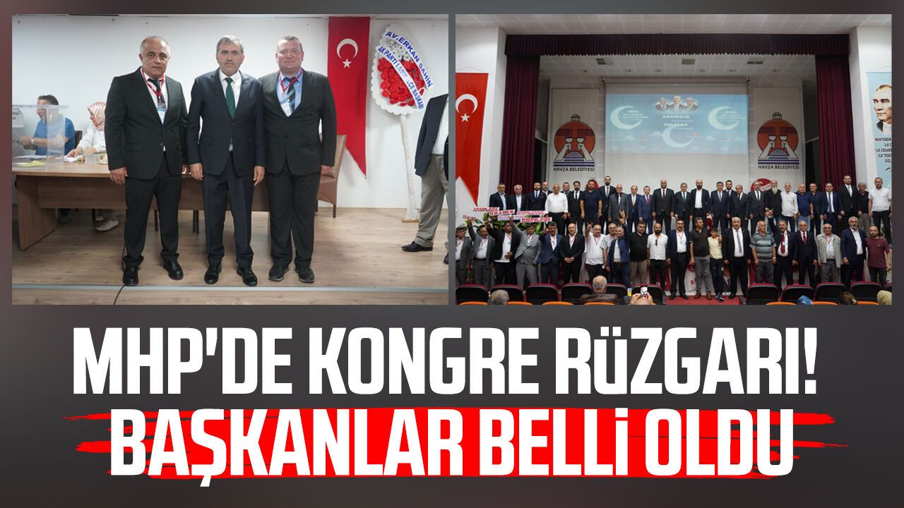 MHP'de kongre rüzgarı! Başkanlar belli oldu