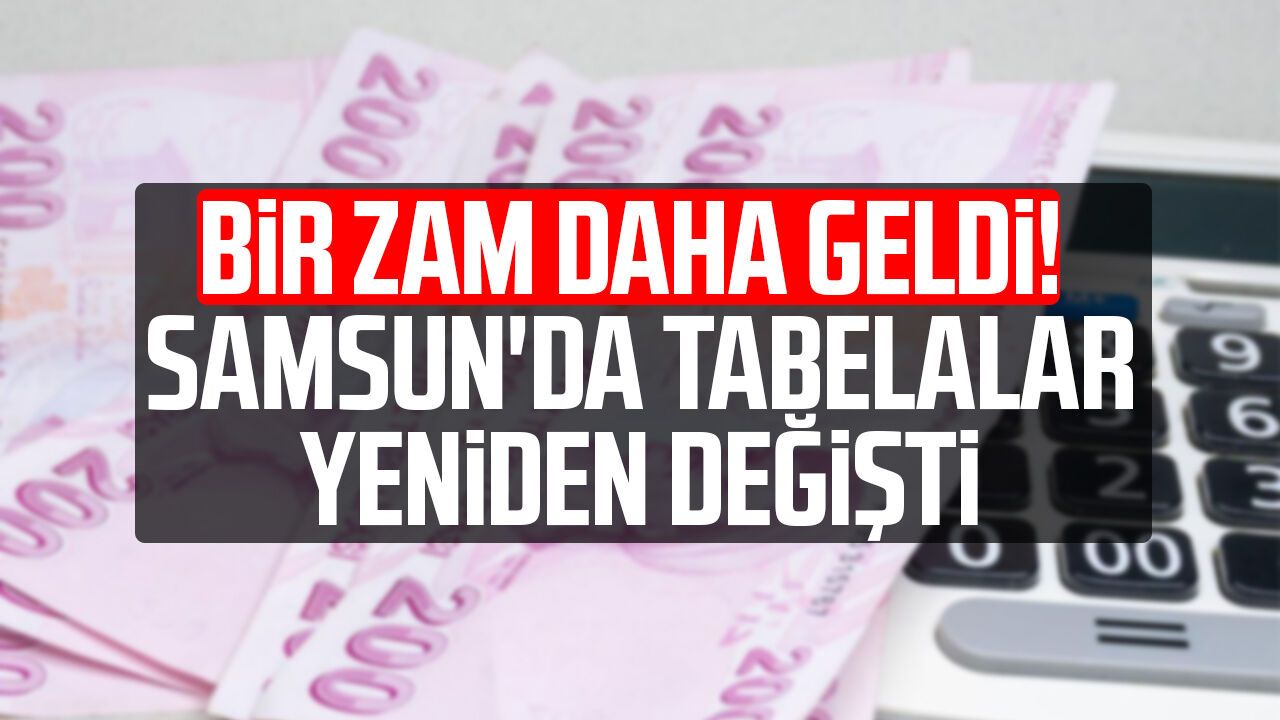 Motorine bir zam daha! Samsun'da tabelalar yeniden değişti